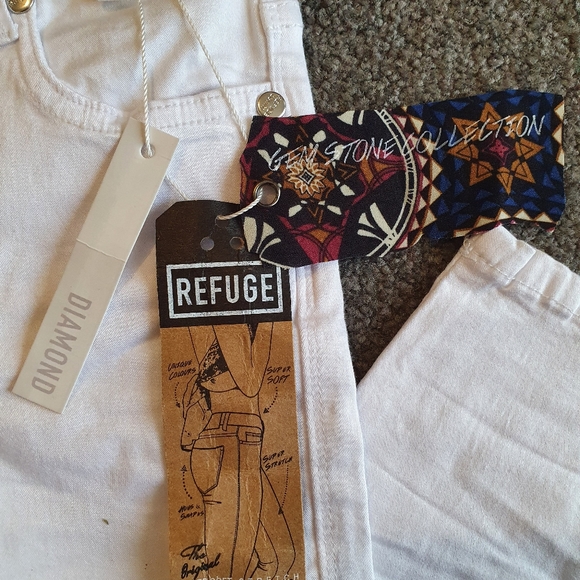 Refuge white skinny jeans size 6 NWT - Picture 2 of 8
